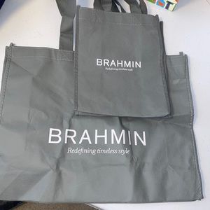 Brahmin Shopping Bags (2) Med/Sm